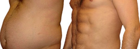 Men's midsection
