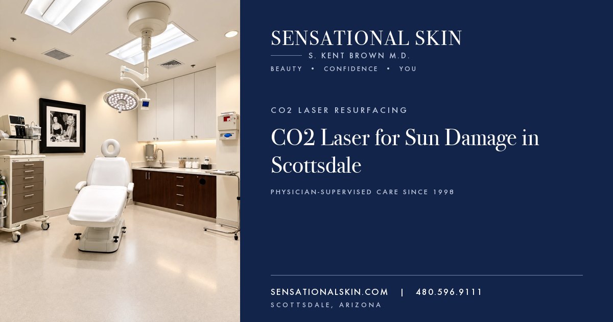 CO2 Laser for Sun Damage in Scottsdale, Sensational Skin, Scottsdale