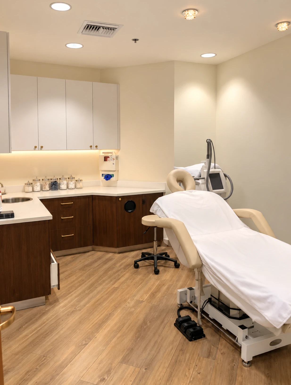 One of our private treatment rooms at Sensational Skin, Scottsdale